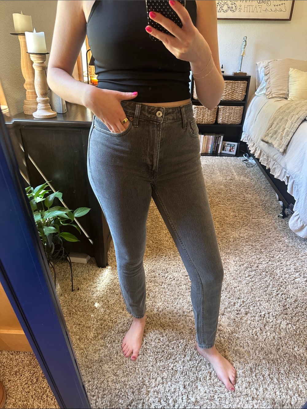 High-Rise The Skinny Curve Love Jeans